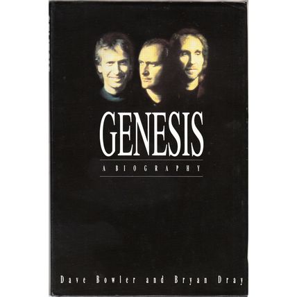GENESIS, A Biography - Bowler & Dray, UK, H/B, '92 1st.ed, 1st.print.