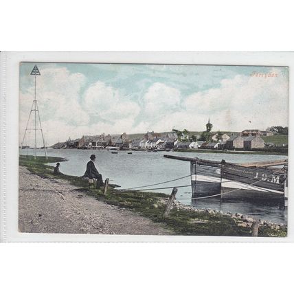 Ferryden Village Star Of The East Fishing Boat 19M Montrose Angus 1890 Valentine