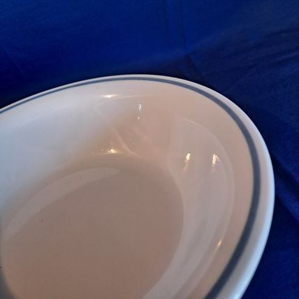 Vintage Corelle SUNSATIONS SOUP BOWL Large 7 1/4" Cereal Blue Line