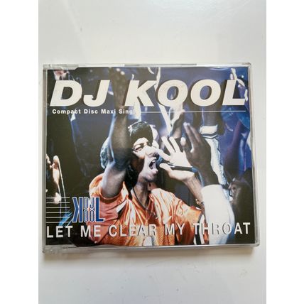 DJ KOOL - LET ME CLEAR MY THROAT (UK AUDIO CD SINGLE, 1996)