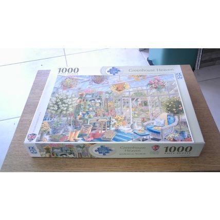 GREENHOUSE HAVEN by Ingrid Slyder Jigsaw Puzzle (1000 Piece) FX Schmid