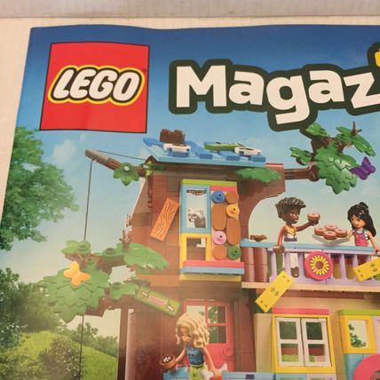 April-June 2025 Lego Magazine with Lego Minecraft Poster