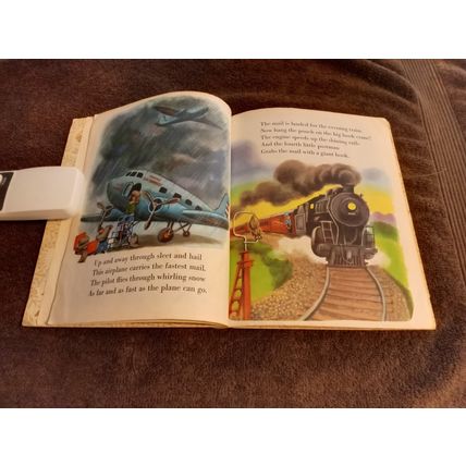 Little Golden Book Seven Little Postmen By Margret W Brown (C) Fine 6.5 1971