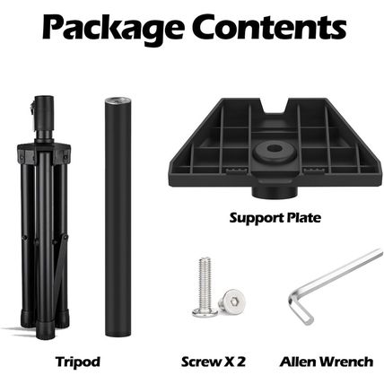 Starlink Gen 3 Tripod, Heavy Duty Starlink Mount, Adjustable Height from 2Ft to
