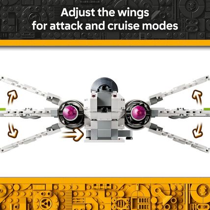 LEGO Star Wars: Revenge of the Sith ARC-170 Starfighter Spaceship Building Toy -
