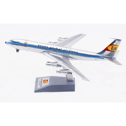 B707-300 TRANS GLOBAL N324F WITH STAND WB MODELS B707AIRPORT55P 1/200 PRE ORDER
