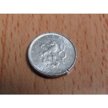 Czechoslovakia Ceska 1994 10 Haleru Coin