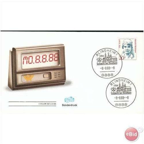 Germany FDC 1988 - SG 2152 - MO.8.8.88 Blindheim 1 (1)