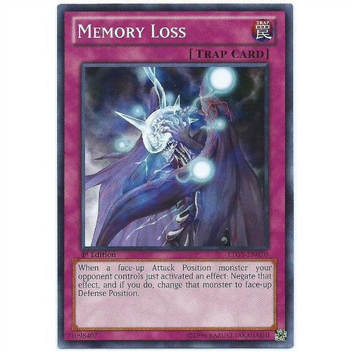 YuGiOh Lord of the Tachyon Galaxy - LTGY-EN070 - Memory Loss - 1st Edition