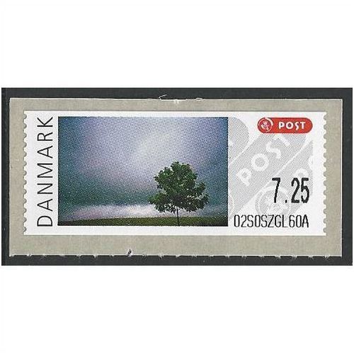 ATM Mi 34: 7.25 Kr. Machine Vended Defin.: Tree under Storm Clouds.