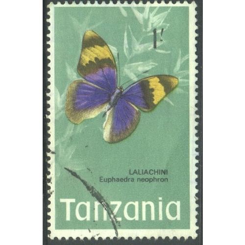 Tanzania 1973 - SG167 - 1/- multi - "Euphaedra neophron" - used