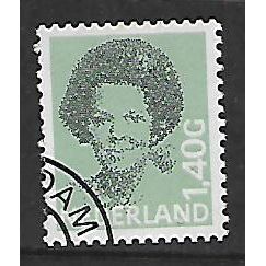 NETHERLANDS 1981 QUEEN JULIANA 1g 40c GREEN AND BLACK SG 1380 FINE USED