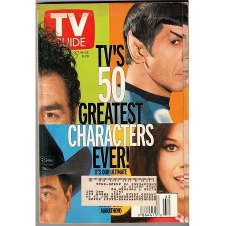 STAR TREK : TV GUIDE SPOCK cover (1999)