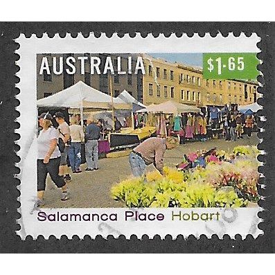 AUS 2008 $1.65 'TOURIST PRECINCTS -SALAMANCA' (P14.5 X 14) FINE USED(EBID68-469)