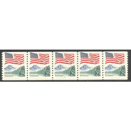 2280 25c U.S. Flag Fine MNH PNC 4/5 P0642