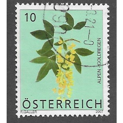 AUT 2007 10c 'FLORA DEFINITIVES ' FINE USED (EBID77-927)