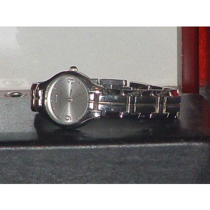 Pre-Owned Women’s Anne Klein AK/1359 Silver Tone Dress Analog Watch