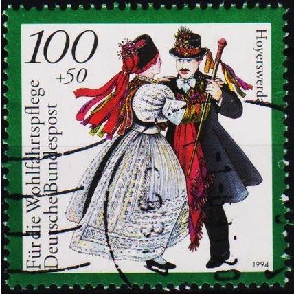 Germany. 1994 100pf+50pf S.G.2601 Used