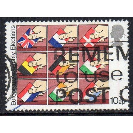 GB 1979 First Direct Elections to European Assembly 10½p Used