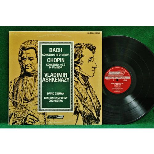 Ashkenazy/Zinman - Bach: Concerto in D Minor/Chopin: Concerto #2 - CS 6440 - NM