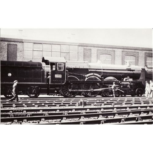 Railway Photo GWR 5061 Sudeley Castle Swindon Works Great Western 4-6-0 Loco