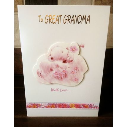 Great Grandma Birthday Cards - 3D Card - 0018