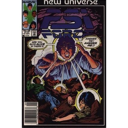 PSI Force (Vol 1) # 011 VFN- AMERICAN COMICS