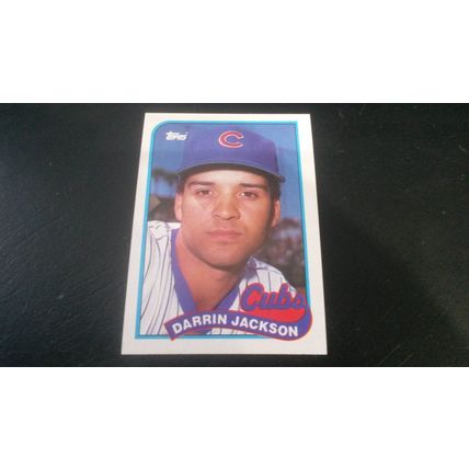 1989 Topps Card # 286 Darrin Jackson Excellent (5) Chicago Cubs