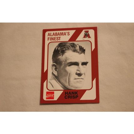 Hank Crip 1989 Collegiate Collection Alabama's Finest NO. 355