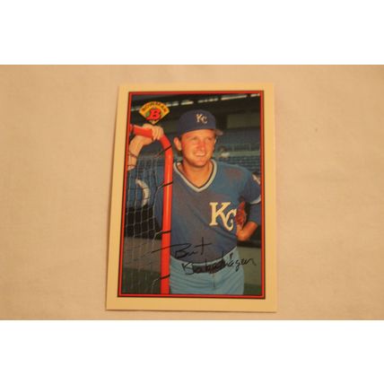 Bret Saberhagen 1989 Bowman TIFFANY NO. 111
