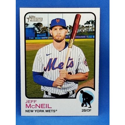 2022 Topps Heritage #389 Jeff McNeil