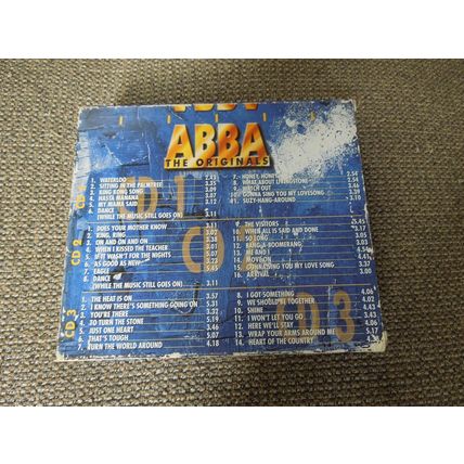 ABBA The Originals RARE German 3 CD Box Set