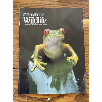International Wildlife National Federation March April 1994 Magazine Rare Frog