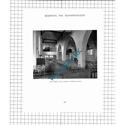 Transfiguration Church Kempston Bedford Harold Gibbons -c.1947 Article/ Print