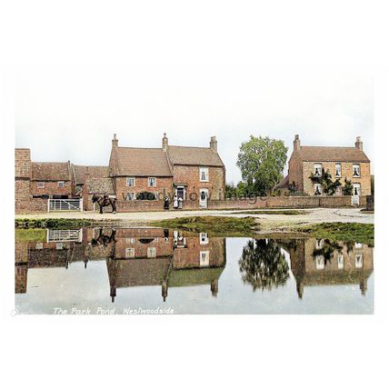 ptc1059 - Westwoodside , The Park Pond , Lincolnshire - print 6x4