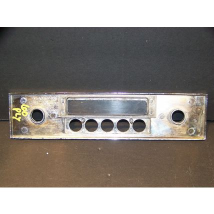 1960 PLYMOUTH RADIO FACEPLATE OEM #13C563195 SPORT SUBURBAN FURY SAVOY
