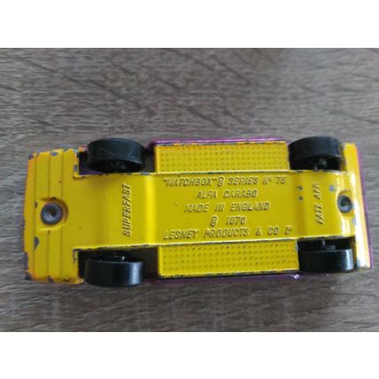 Matchbox No75 Alfa Carabo CB