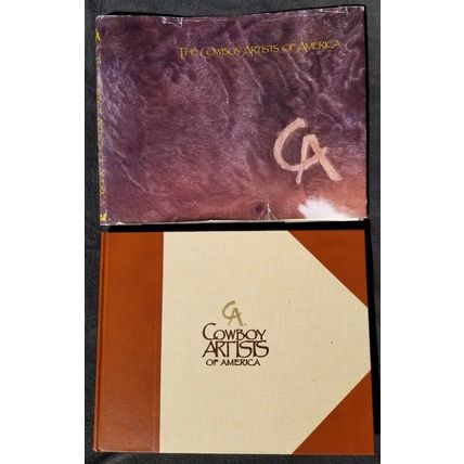 RARE Cowboy Artists of America 1988 1st ED Hardcover & Jacket
