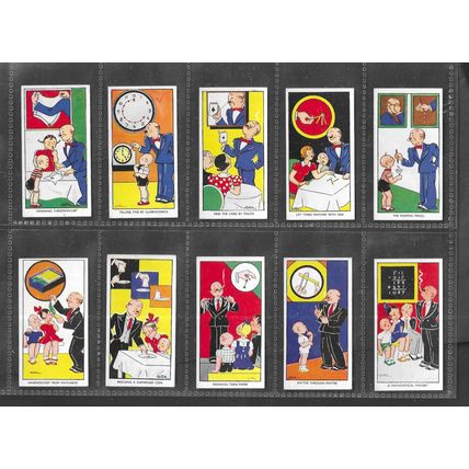 CARRERAS - Amusing Ticks and How to do Them - 1937 - Set of 50 - In sleeves.