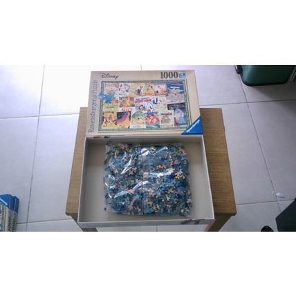 DISNEY: VINTAGE POSTERS Jigsaw Puzzle (1000 Piece) Ravensburger (2018)
