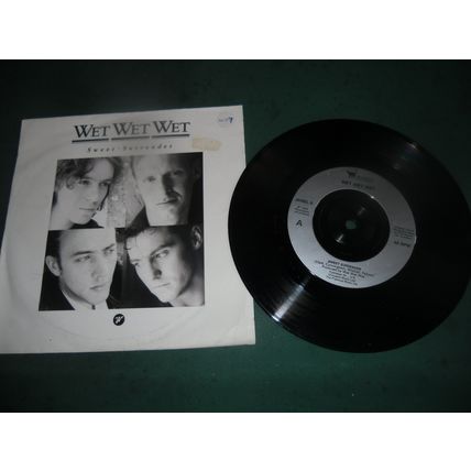 WET WET WET 7" SINGLE - SWEET SURRENDER/THIS TIME