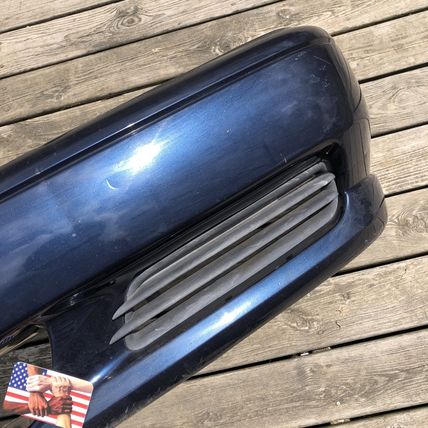 Volvo S70 V70 417 Blue Front Bumper W/ Support Bar