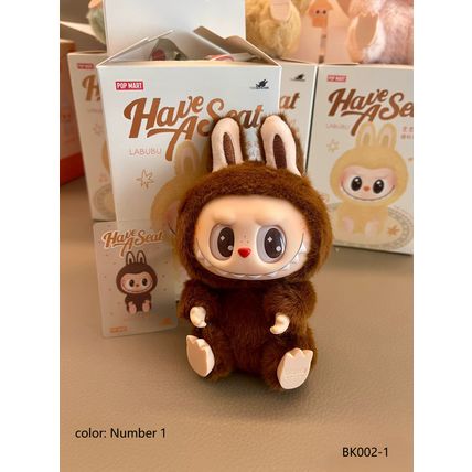 1PCS LABUBU Plush toys, Boys Girls toys, Monsters Cartoon Doll, tell me color