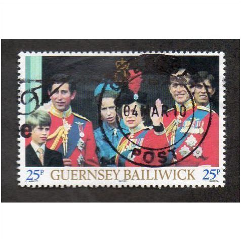 GUE 1981 25P 'ROYAL WEDDING' FINE USED (EBID24687)