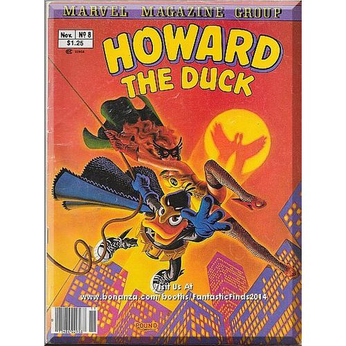 Howard The Duck #8 (1980) *Bronze Age / Marvel Magazine Group / Black & White*