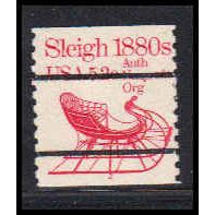 1900a 5.2c Sleigh Fine MNH Dry Gum CNS 2 PA5538