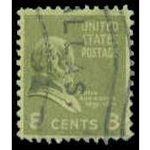 Used 813 8c Martin Van Buren Fine M07846