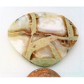 Picture Onyx Freeform Gemstone Cabochon 254