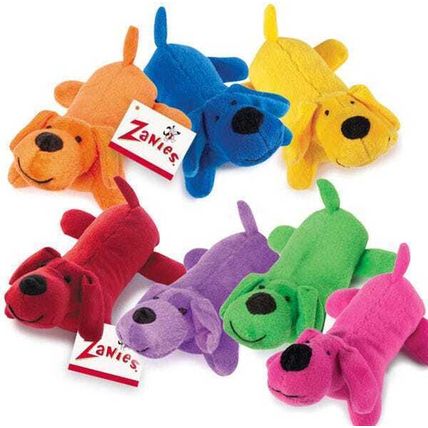 Zanies Neon Lil and Big Yelpers 7 in Sunny Yellow