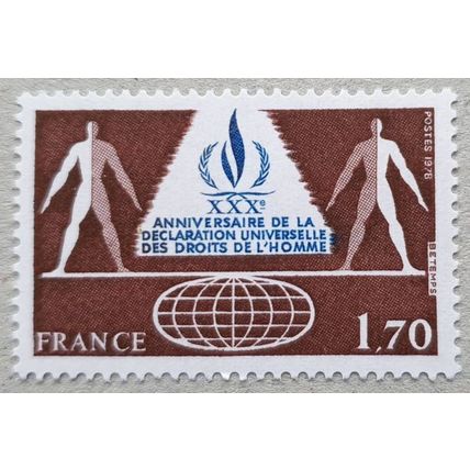 FRANCE: 1978 30th Anniv. of Human Rights : SG2288 MNH